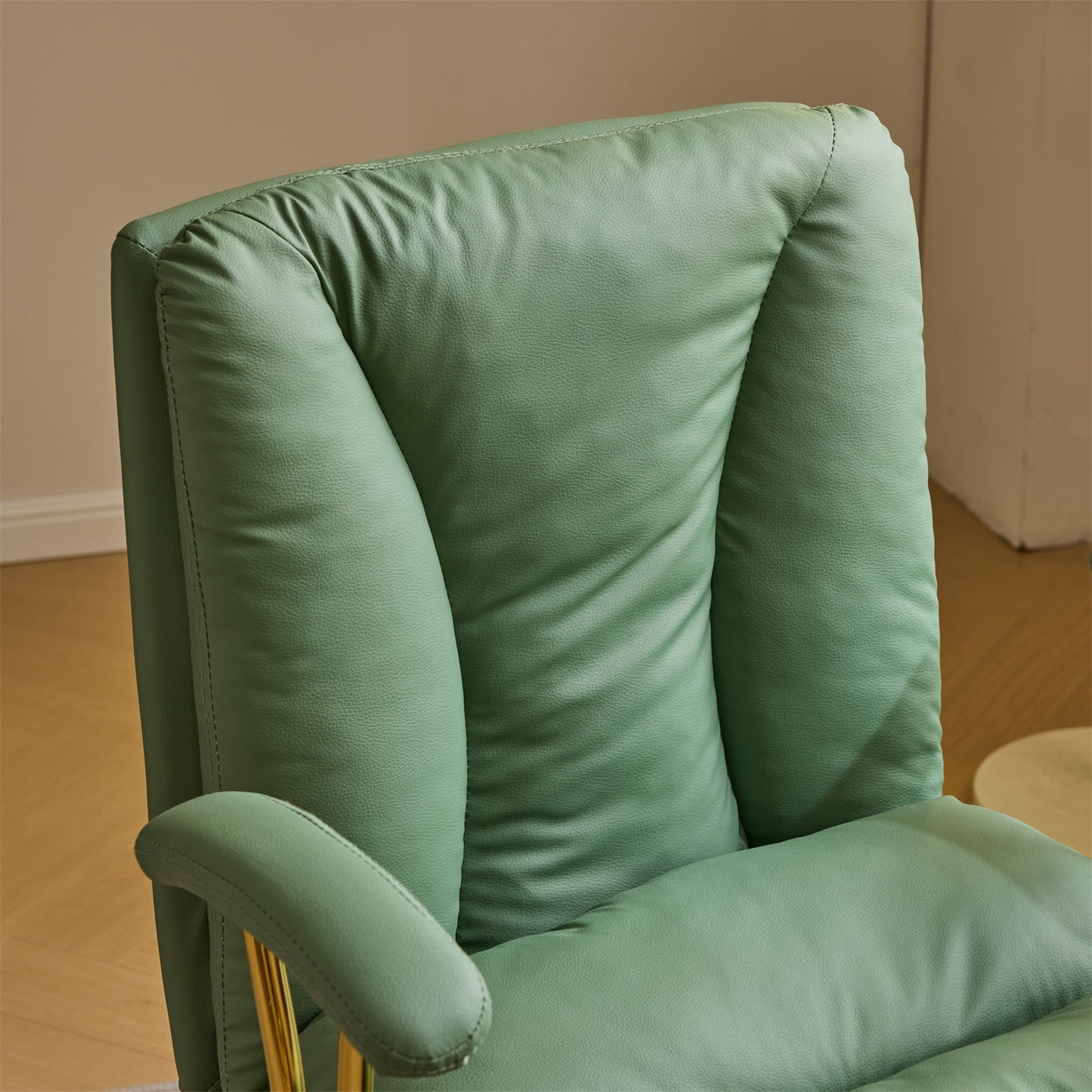 Silla de Oficina Ktaxon Ergonómica de Respaldo Alto en Piel Sintética – Ajustable, Giratoria y con Descansabrazos Acolchados